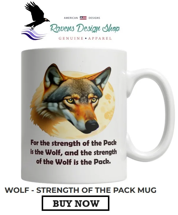 wolf mug